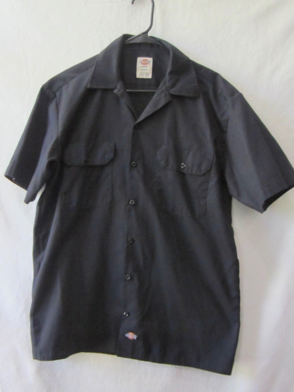 Dickies Men's Short-Sleeve Work Shirt Size Small - Dark Navy